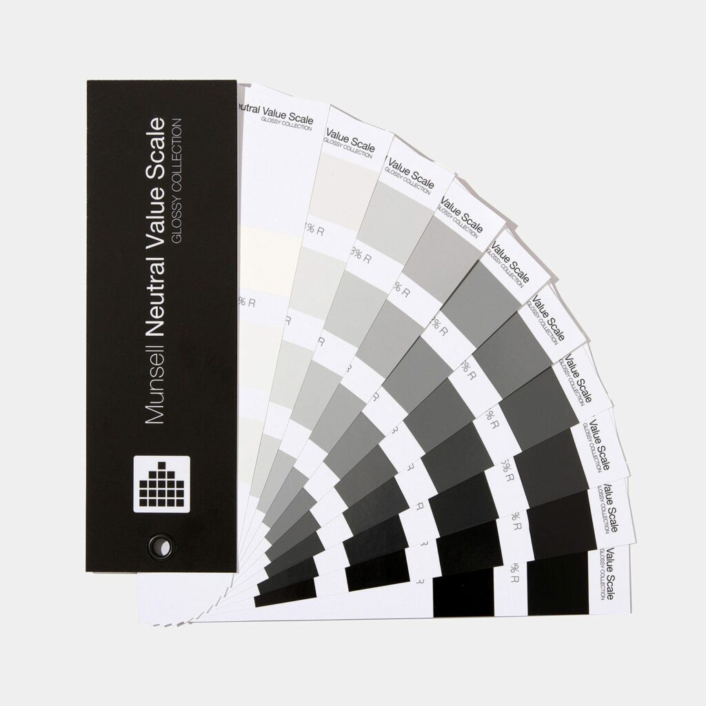 Munsell Neutral Value Scale Gloss - Grey Scale | VeriVide