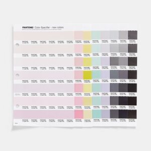 Pantone Dualities colours chip pages